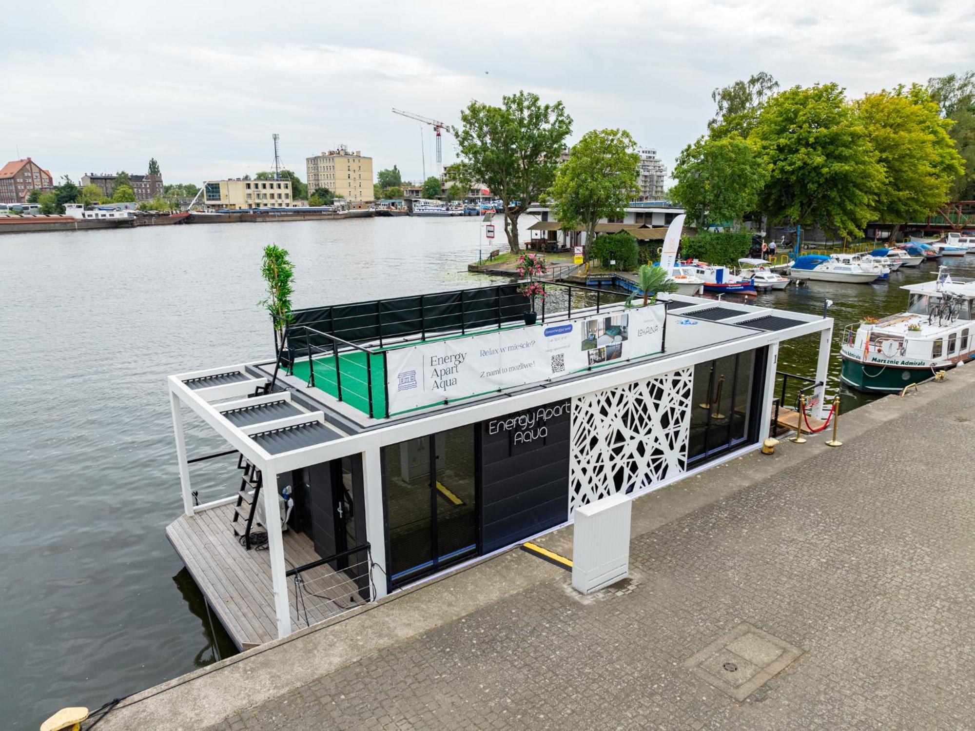 Houseboat Energyapart Szczecin Ngoại thất bức ảnh